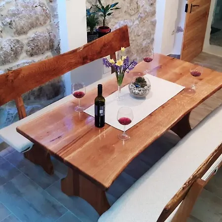 Ferienhaus Marta With Heated Pool,grill,sea View Bast